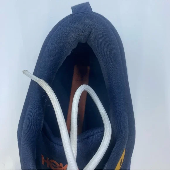 HOKA One One Bondi 8 Running Shoes Navy Teal Orange Women’s Size 9.5 - Picture 12 of 12